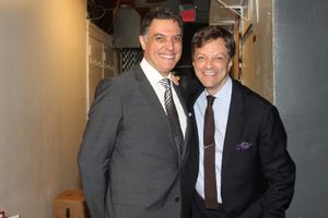 Robert Cuccioli and Jim Caruso @ BroadwayWorld Robert Cuccioli and Jim Caruso Photo