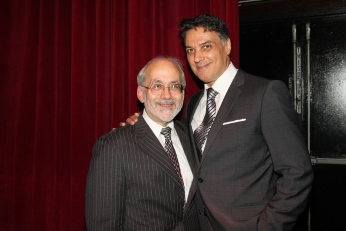 Barry Levitt and Robert Cuccioli  at 