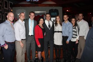 Denis Girlin, Matthew Mulvey, Mike Shannon, Joan Cuccioli Shannon, Robert Cuccioli, K Photo