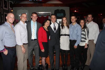 Denis Girlin, Matthew Mulvey, Mike Shannon, Joan Cuccioli Shannon, Robert Cuccioli, K Photo