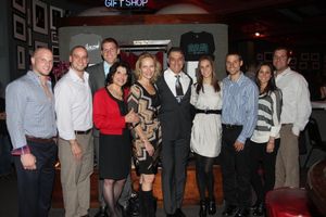 Denis Girlin, Matthew Mulvey, Mike Shannon, Joan Cuccioli Shannon, Laila Robins, Robe Photo