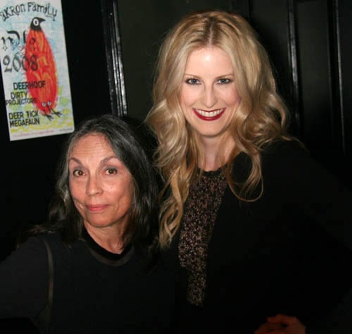 left to right: Kay Cole, Angel Reda at 