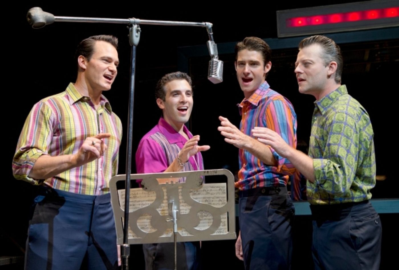 Photo Flash: Jarrod Spector, Drew Gehling Return to JERSEY BOYS!  Image