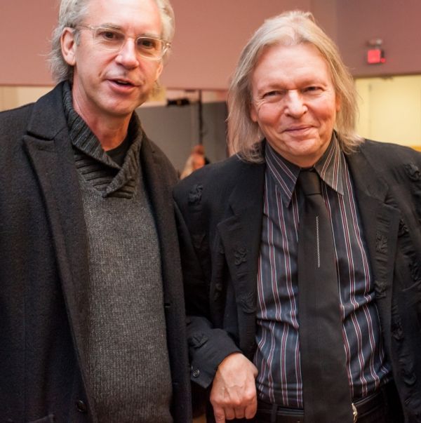 David Esbjornson and Christopher Hampton Photo