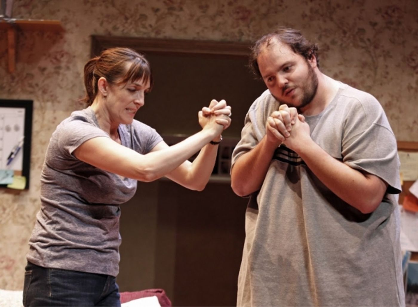 Photo Flash: First Look at Julia Murney, Daniel Everidge in FALLING  Image