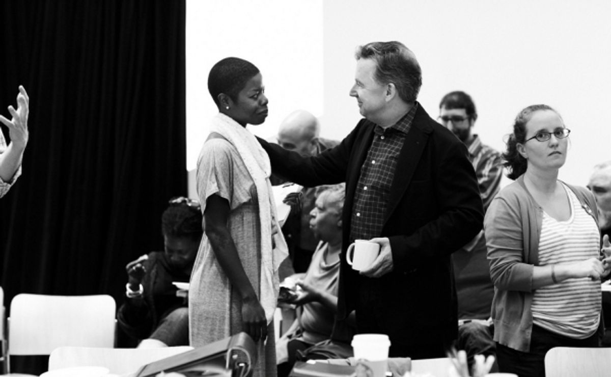 Roslyn Ruff, James Houghton at 