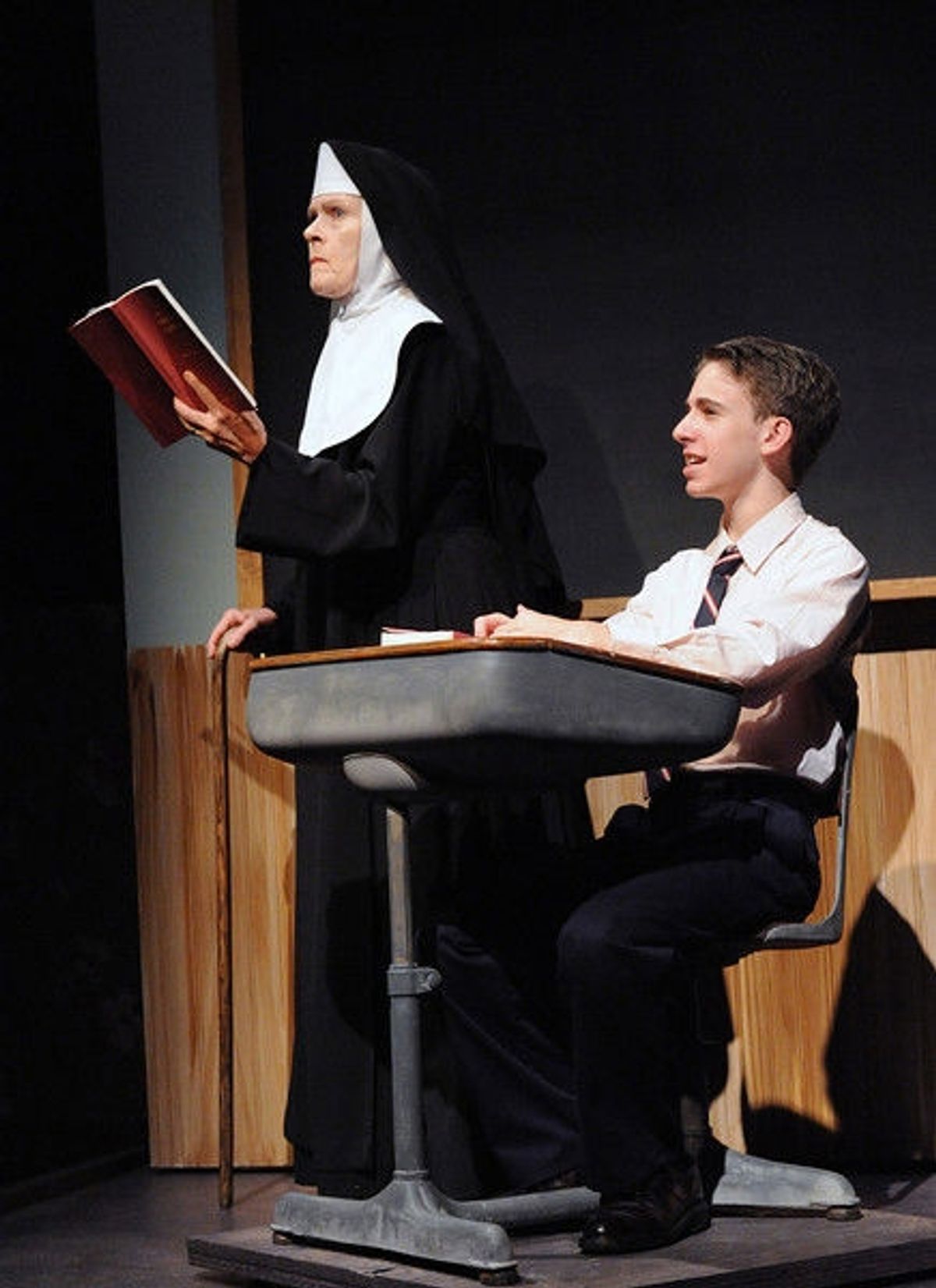 Carol Schultz and Noah Chiet  at 