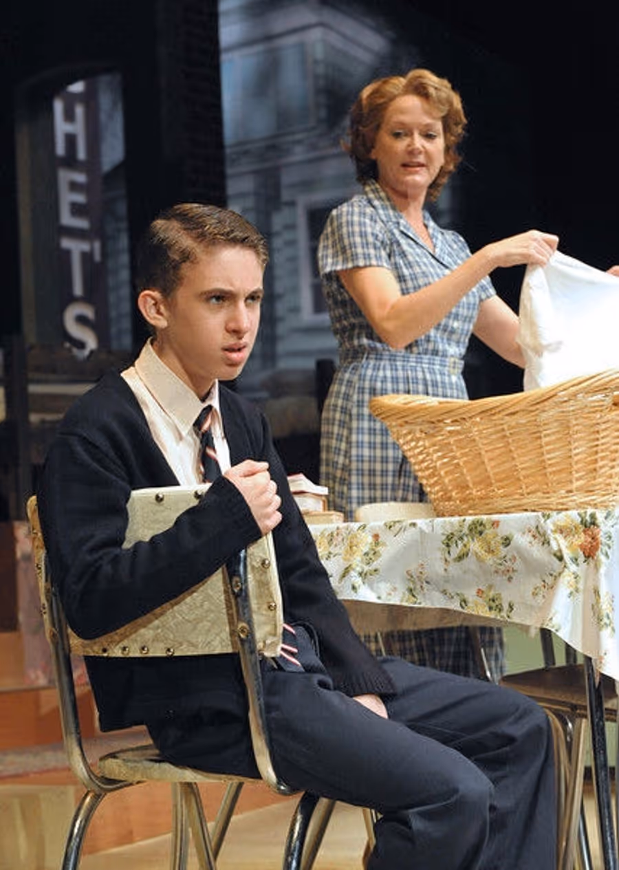 Photo Flash: First Look at Carol Shultz, Noah Chiet and More in Olney's OVER THE TAVERN Image