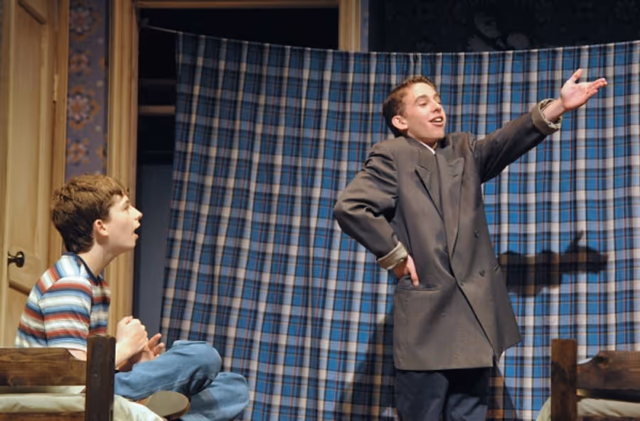 Photo Flash: First Look at Carol Shultz, Noah Chiet and More in Olney's OVER THE TAVERN Image