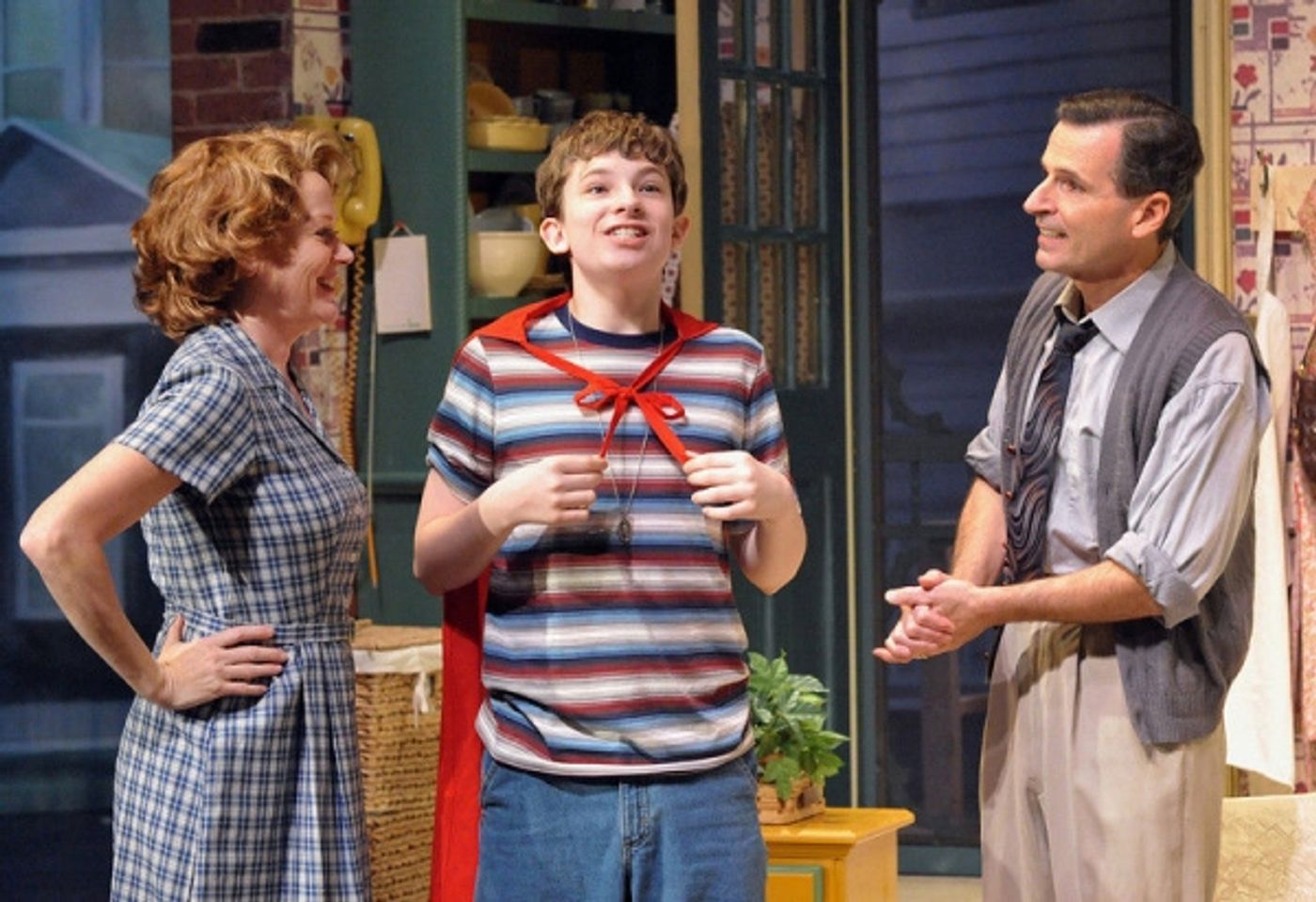 Photo Flash: First Look at Carol Shultz, Noah Chiet and More in Olney's OVER THE TAVERN  Image