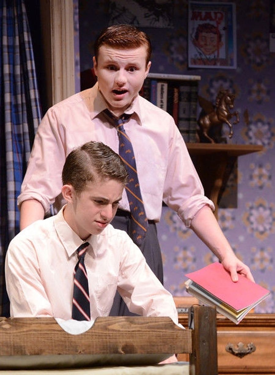 Photo Flash: First Look at Carol Shultz, Noah Chiet and More in Olney's OVER THE TAVERN Image