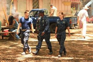 SCOTT SPEEDMAN, ANDRE BRAUGHER, DAISY BETTS    Photo