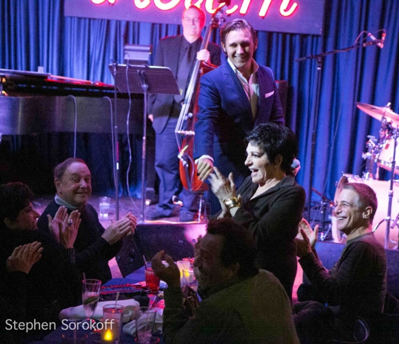 Photo Coverage: Liza Minnelli, Tony Danza Visit Nicholas King at the Iridium  Image
