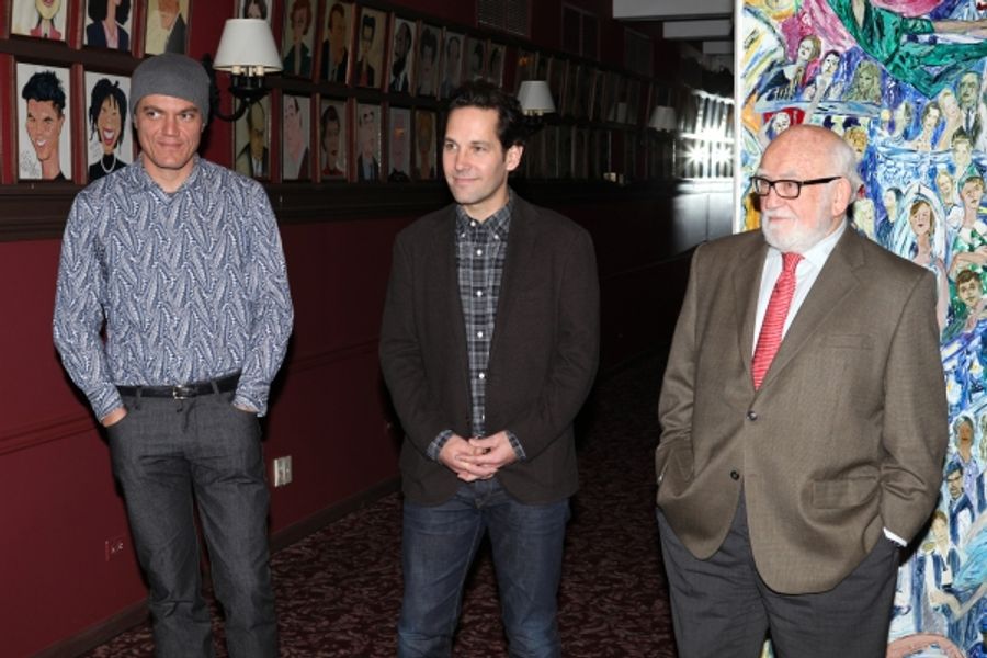 Photo Coverage: GRACE's Michael Shannon, Ed Asner and Paul Rudd Get Sardi's Caricatures! Image