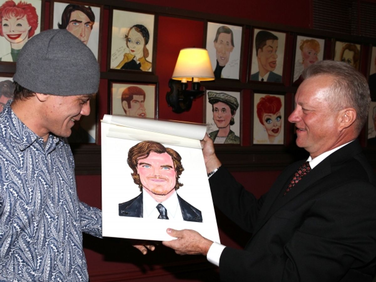 Michael Shannon and Max Klimavicius 
 at 