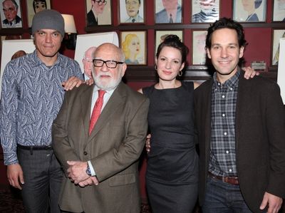 Michael Shannon, Ed Asner, Kate Arrington and Paul Rudd 
 Photo