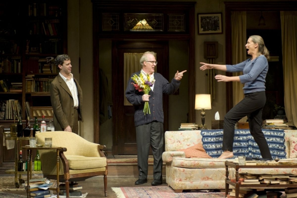 Madison Dirks, Tracy Letts and Amy Morton at 