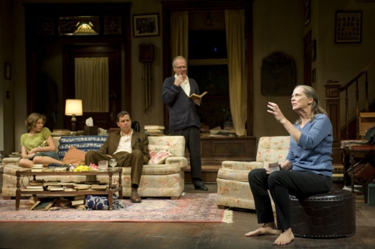 Carrie Coon, Madison Dirks, Tracy Letts and Amy Morton at 