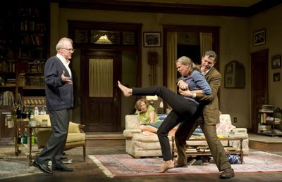 Tracy Letts, Carrie Coon, Amy Morton and Madison Dirks Photo