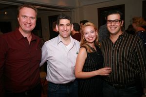 Matt Castle, Doug Shapiro, Christy Faber, and Frank Galgano @ BroadwayWorld Matt Castle, Doug Shapiro, Christy Faber, and Frank Galgano Photo