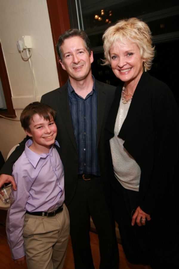 Julian Snyder, David Snyder, and Christine Ebersole 
 Photo