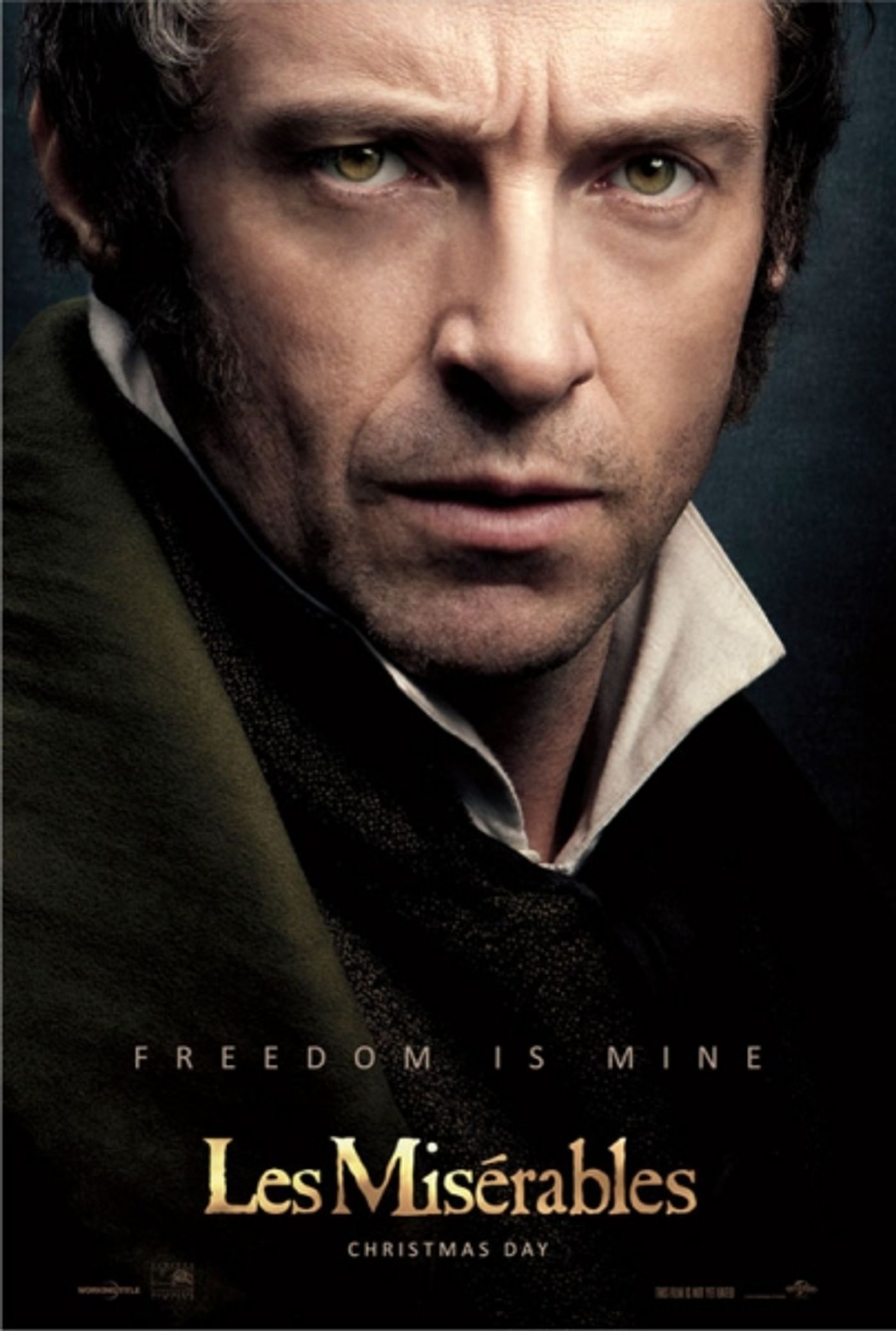 Photo Flash: New LES MISERABLES Film Poster Revealed Featuring Hugh Jackman as 'Valjean'! Image