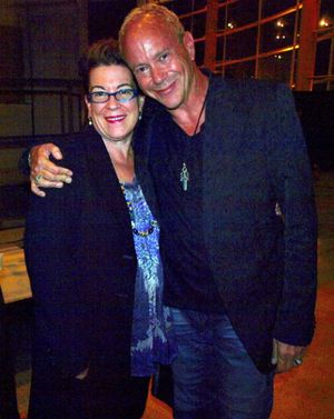 ) Arena Stage Artistic Director Molly Smith and playwright-director Randy Johnson @ BroadwayWorld ) Arena Stage Artistic Director Molly Smith and playwright-director Randy Johnson Photo
