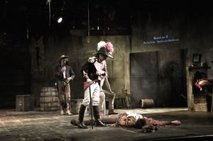 The Fordham College Theater Program at Lincoln Center presents CENTAUR BATTLE OF SAN  Photo