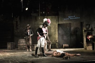 The Fordham College Theater Program at Lincoln Center presents CENTAUR BATTLE OF SAN  Photo