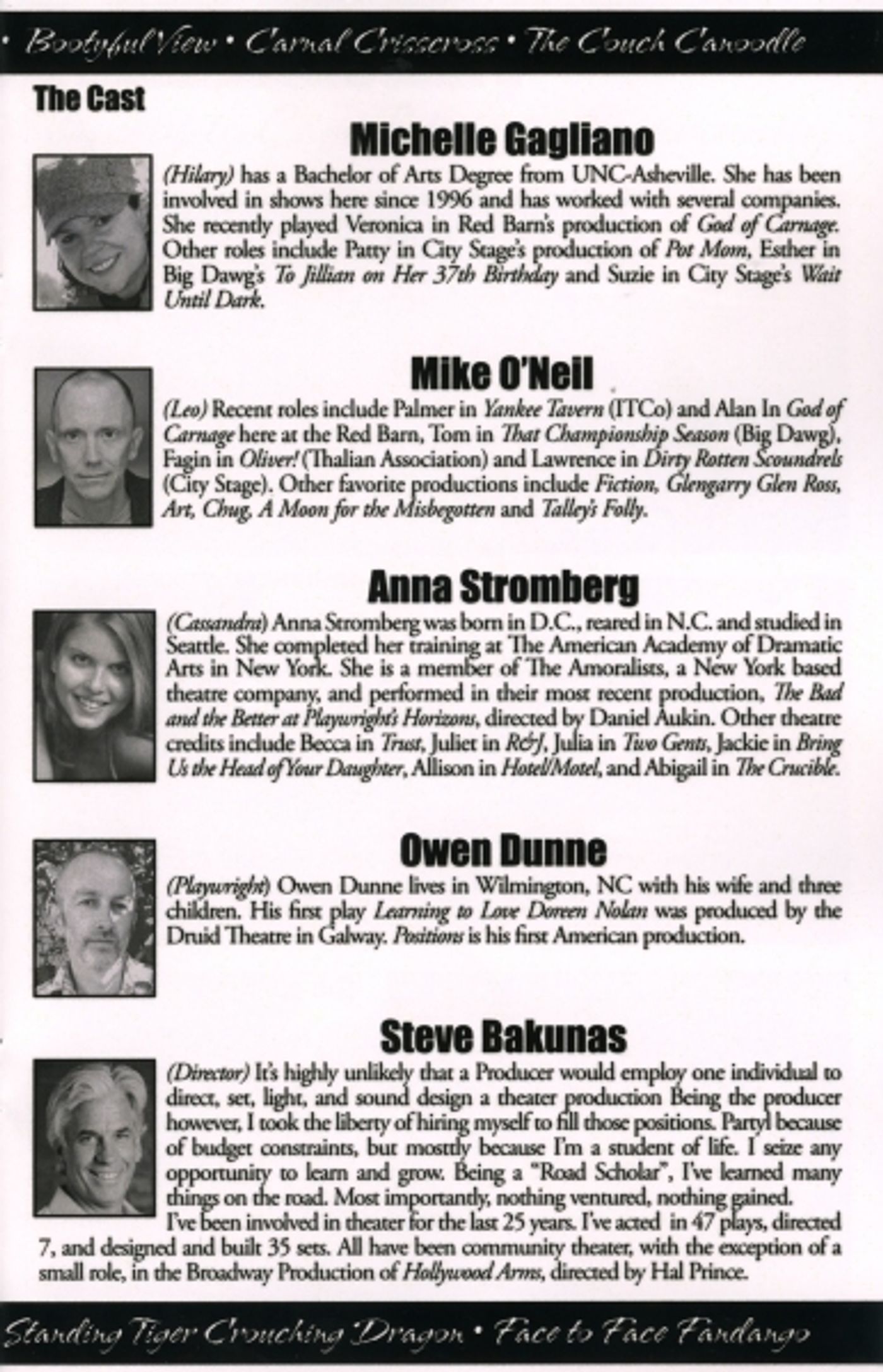 Photo Coverage: Inside Opening Night of POSITIONS Photo Coverage: Inside Opening Night of POSITIONS Image