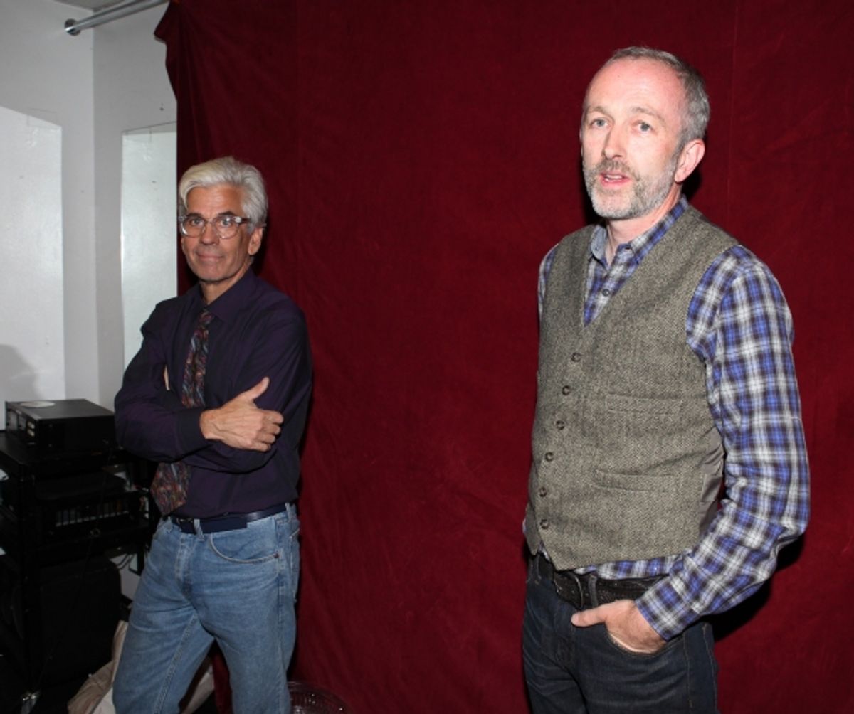 Director Steve Bakunas and Playwright Owen at 