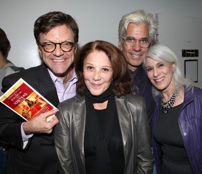 Jim Caruso, Linda Lavin, Director Steve Bakunas and Jamie DeRoy Photo