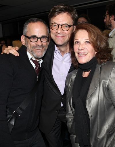 Bill Veloric, Jim Caruso and Linda Lavin Photo