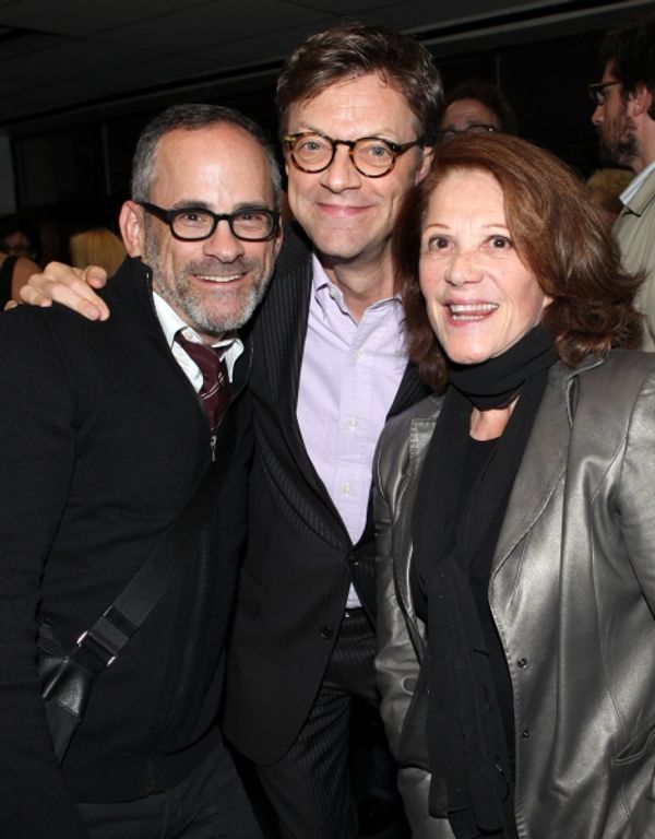 Bill Veloric, Jim Caruso and Linda Lavin Photo