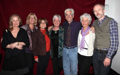 Director Steve Bakunas and his Family with Playwright Owen Dunne Photo