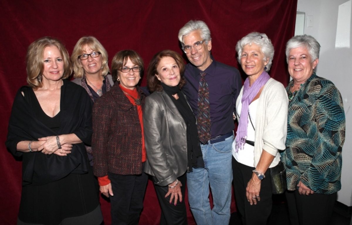 Linda Lavin with Director Steve Bakunas and Family  at 