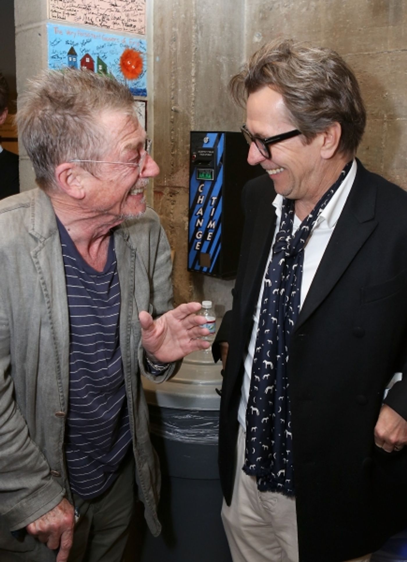 Photo Flash: John Hurt, Gary Oldman, Peter Asher and More at KRAPP'S LAST TAPE's Opening in LA!  Image