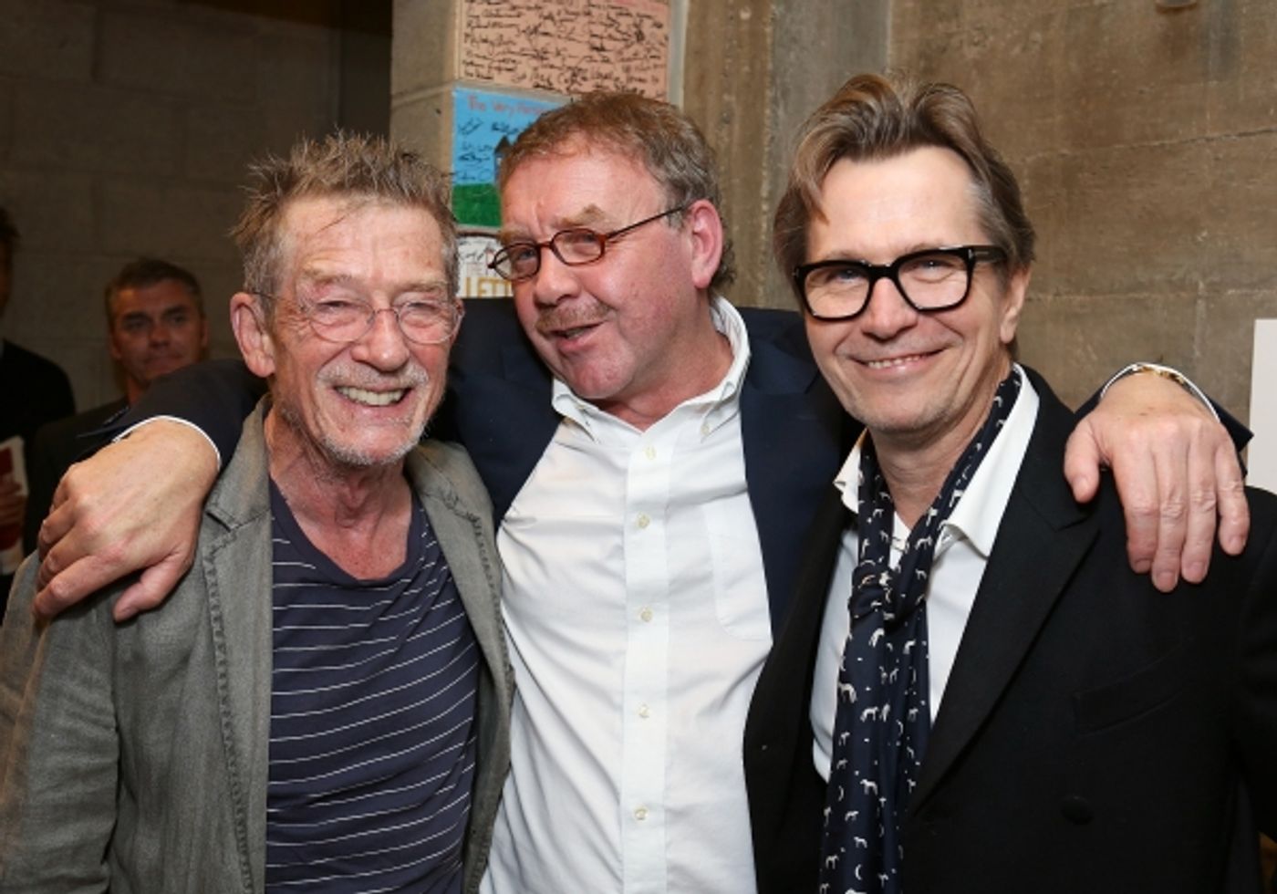 Photo Flash: John Hurt, Gary Oldman, Peter Asher and More at KRAPP'S LAST TAPE's Opening in LA!  Image