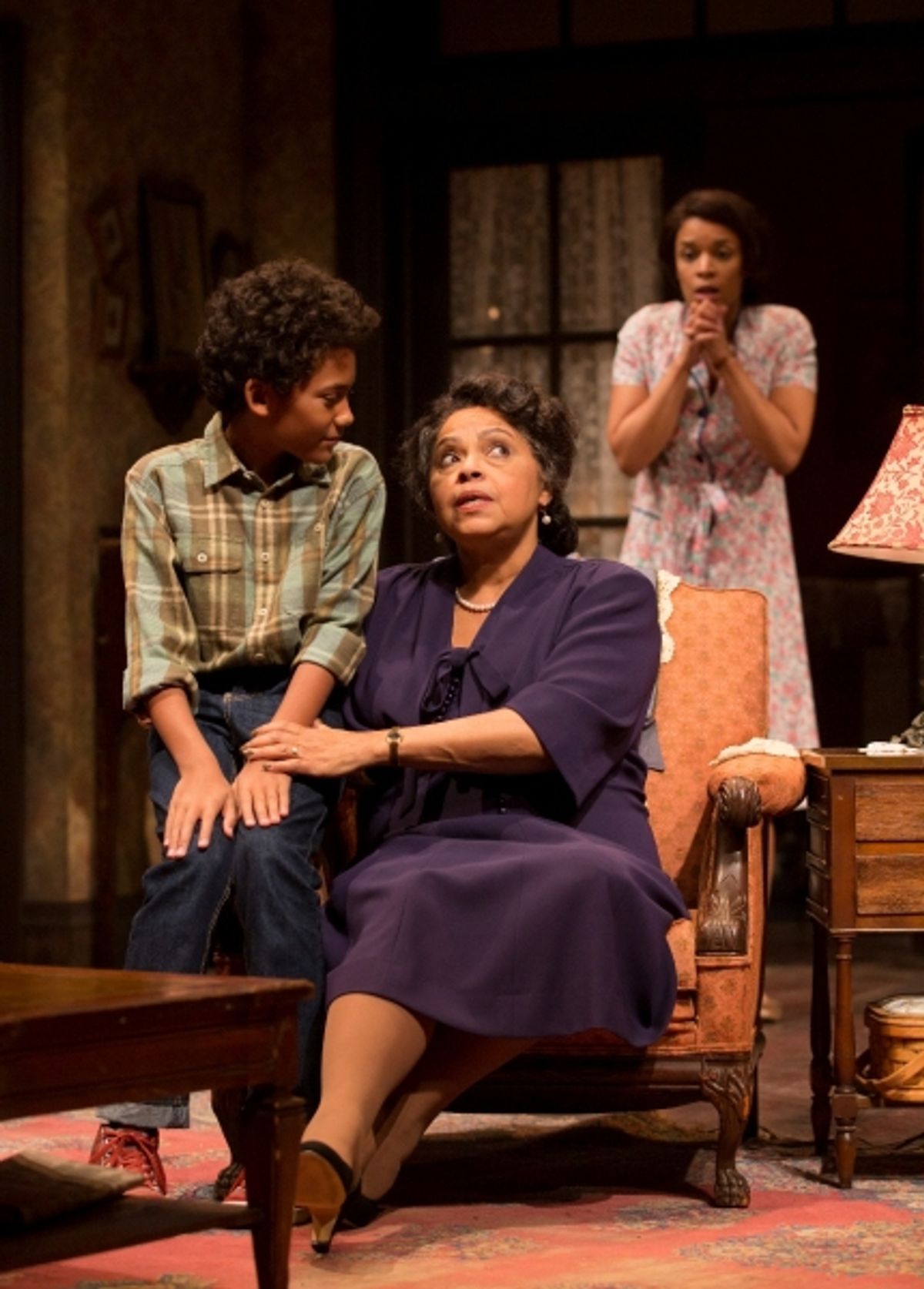  Luka Kain, Lynda  GravÃ'Â¡tt, and Susan Kelechi Watson at 