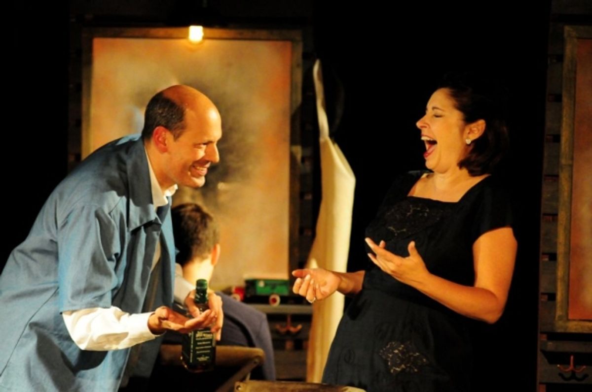 Arthur Aulisi and Paulette Oliva at 