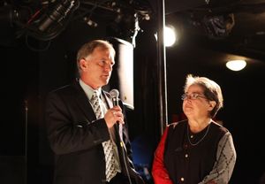 Brent Childers and Roberta Sklar  Photo