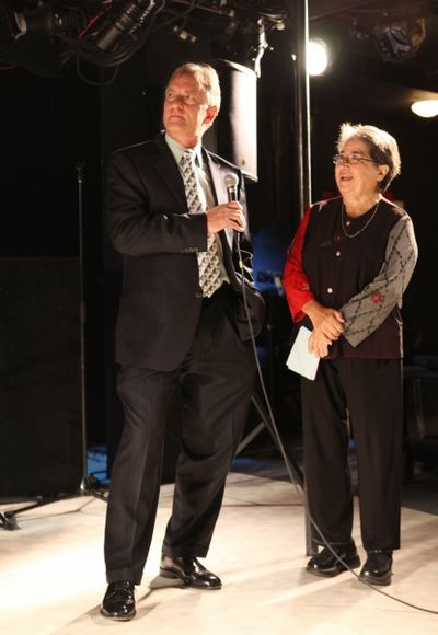 Brent Childers and Roberta Sklar Photo