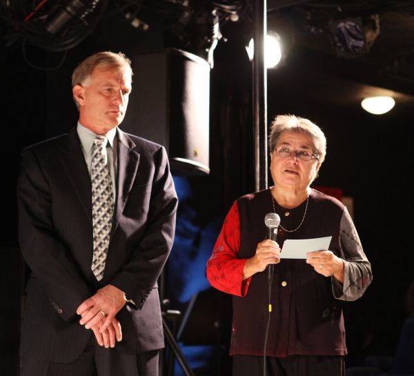 Brent Childers and Roberta Sklar Photo