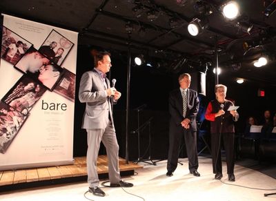 Paul Boskind, Brent Childers and Roberta Sklar Photo
