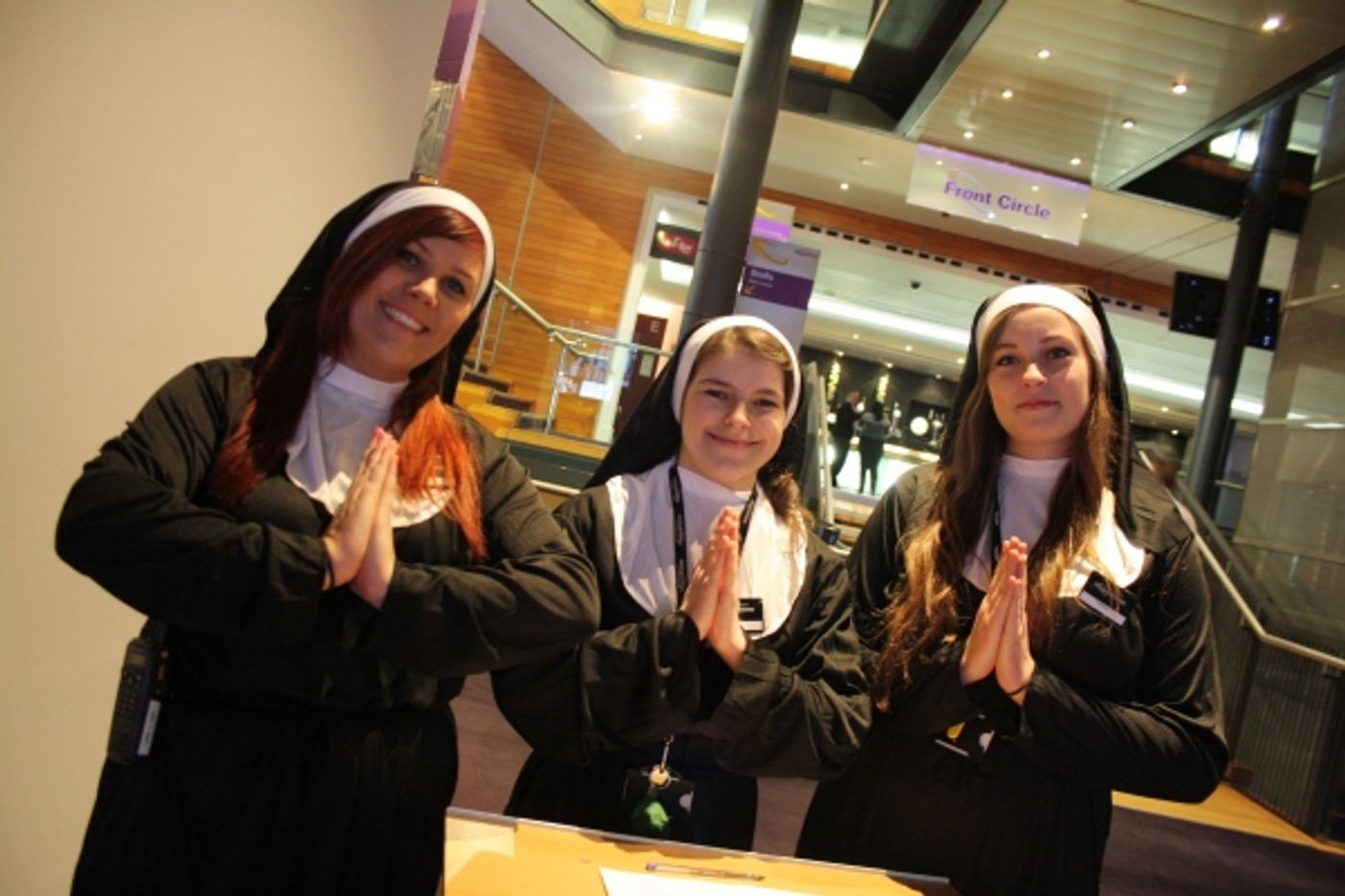 Photo Flash: Birmingham Hippodrome Staff Gets Into the 'Habit' for SISTER ACT Opening  Image