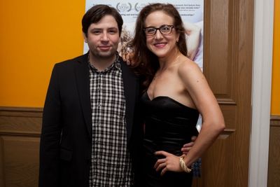 Jonathan Lisecki and Jenn Harris Photo