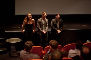 Jenn Harris, Matthew Wilkas and Jonathan Lisecki Photo