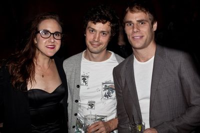 Jenn Harris, Christian Coulson and Matthew Wilkas Photo