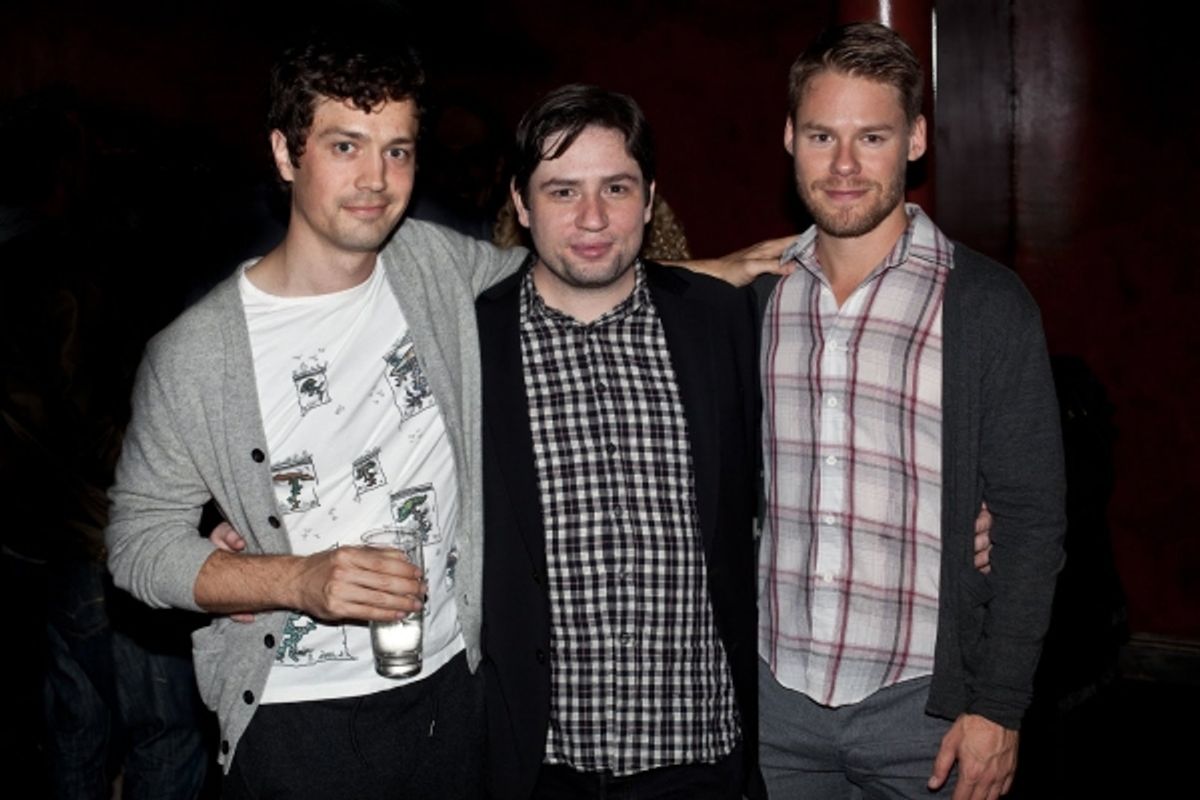 Christian Coulson, Jonathan Lisecki and Randy Harrison at 