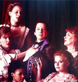 Sean Hayes, Megan Hilty, and the Smash Cast Photo